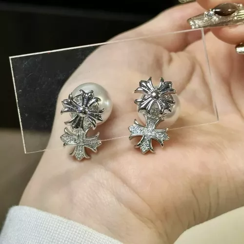 Replica Chrome Hearts Earrings For Women #1311471 $40.00 USD for Wholesale