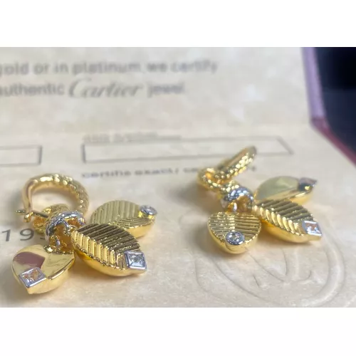 Replica Cartier Earrings For Women #1311834 $56.00 USD for Wholesale
