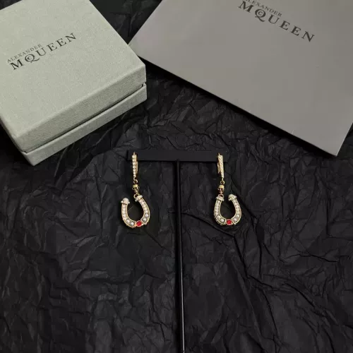 Replica Alexander McQueen Earrings For Women #1311874 $38.00 USD for Wholesale
