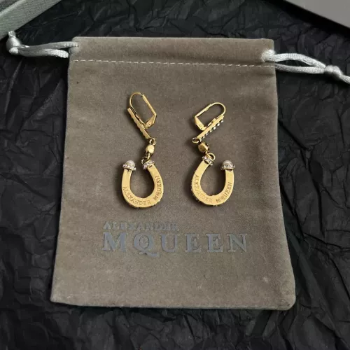 Replica Alexander McQueen Earrings For Women #1311874 $38.00 USD for Wholesale