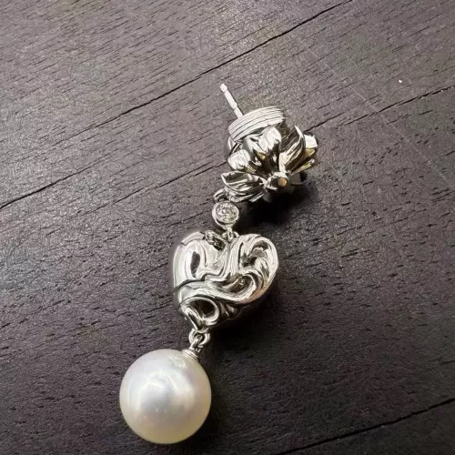 Replica Chrome Hearts Earrings For Women #1311877 $42.00 USD for Wholesale