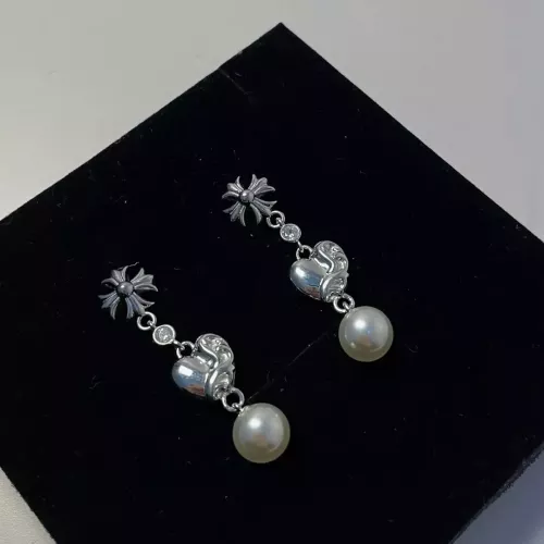Replica Chrome Hearts Earrings For Women #1311877 $42.00 USD for Wholesale
