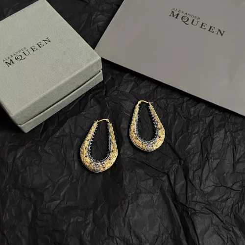 Replica Alexander McQueen Earrings For Women #1311881 $42.00 USD for Wholesale