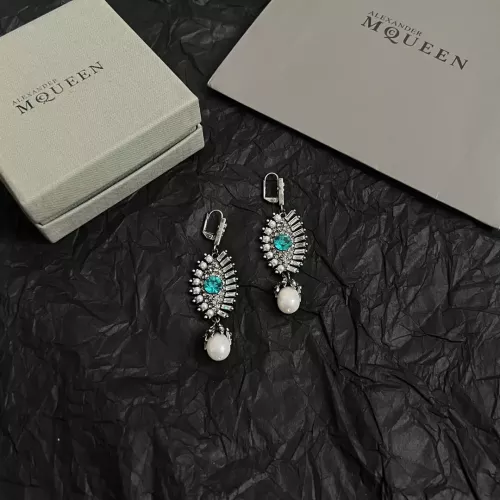 Replica Alexander McQueen Earrings For Women #1311882 $45.00 USD for Wholesale
