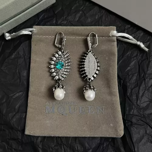 Replica Alexander McQueen Earrings For Women #1311882 $45.00 USD for Wholesale
