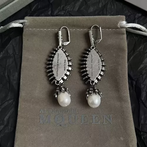 Replica Alexander McQueen Earrings For Women #1311882 $45.00 USD for Wholesale