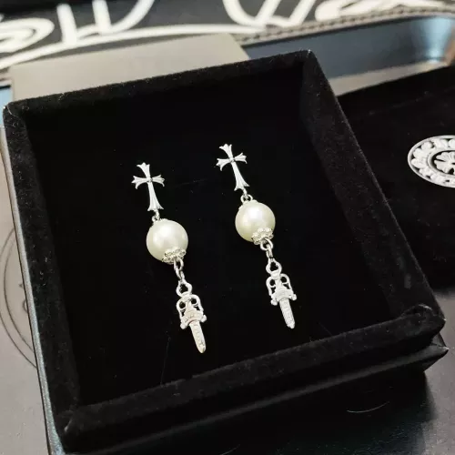 Replica Chrome Hearts Earrings For Women #1312287 $39.00 USD for Wholesale