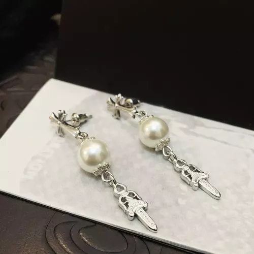 Replica Chrome Hearts Earrings For Women #1312287 $39.00 USD for Wholesale