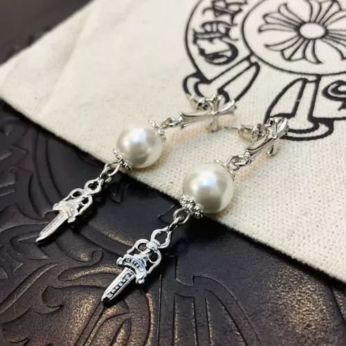 Replica Chrome Hearts Earrings For Women #1312287 $39.00 USD for Wholesale