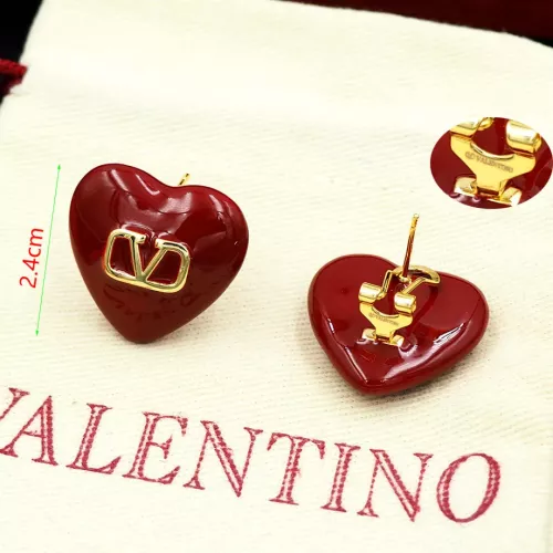 Replica Valentino Earrings For Women #1312345 $25.00 USD for Wholesale