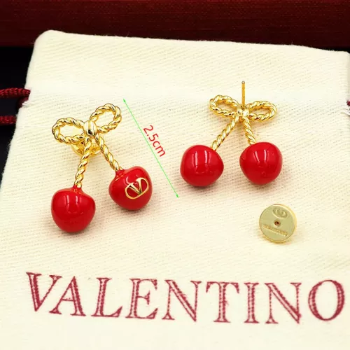 Replica Valentino Earrings For Women #1312346 $25.00 USD for Wholesale