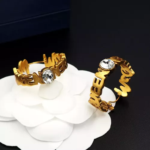 Replica Alexander McQueen Earrings For Women #1312347 $25.00 USD for Wholesale