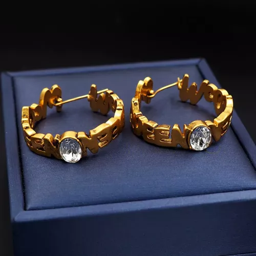 Replica Alexander McQueen Earrings For Women #1312347 $25.00 USD for Wholesale