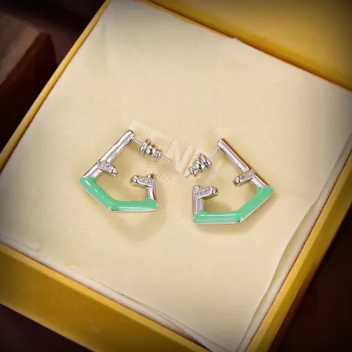 Fendi Earrings For Women #1312499 $27.00 USD, Wholesale Replica Fendi Earrings