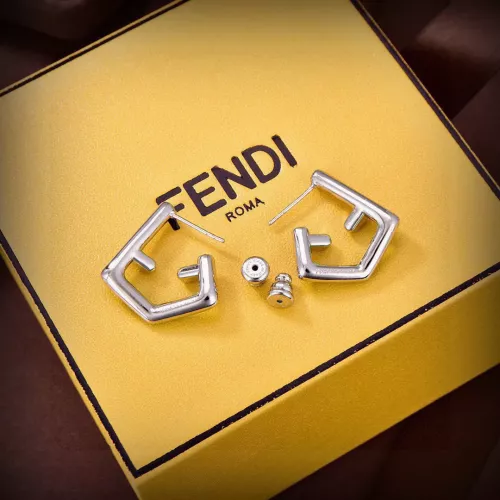 Replica Fendi Earrings For Women #1312499 $27.00 USD for Wholesale