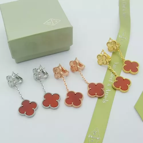 Replica Van Cleef & Arpels Earrings For Women #1312625 $34.00 USD for Wholesale