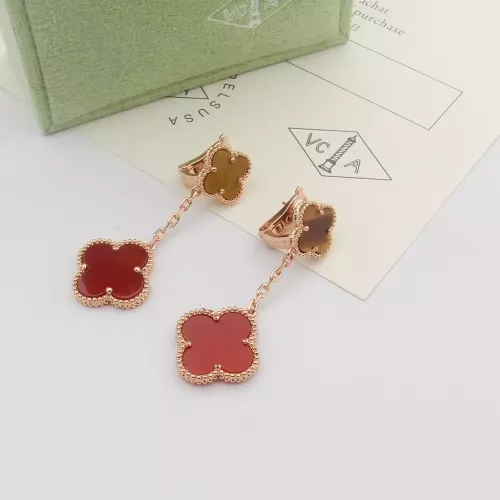 Van Cleef &amp; Arpels Earrings For Women #1312639 $34.00 USD, Wholesale Replica Van Cleef &amp; Arpels Earrings