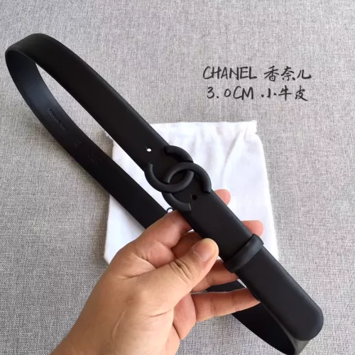 Replica Chanel AAA Quality Belts In 3.0cm For Women #1313065 $56.00 USD for Wholesale