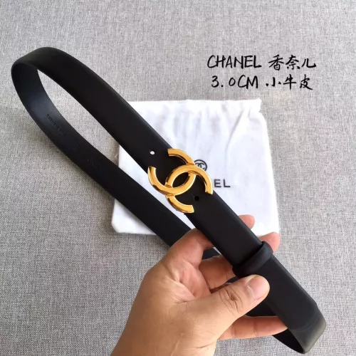 Replica Chanel AAA Quality Belts In 3.0cm For Women #1313067 $56.00 USD for Wholesale