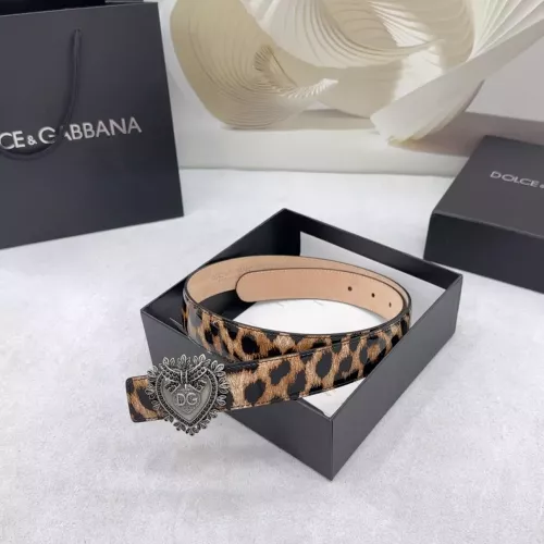 Replica Dolce & Gabbana D&G AAA Quality Belts In 3.0cm For Women #1313077 $64.00 USD for Wholesale