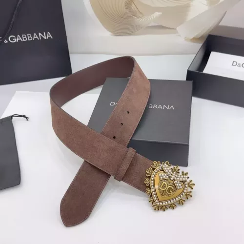 Replica Dolce & Gabbana D&G AAA Quality Belts In 5.0cm For Women #1313092 $80.00 USD for Wholesale