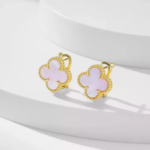Replica Van Cleef & Arpels Earrings For Women #1313120 $60.00 USD for Wholesale