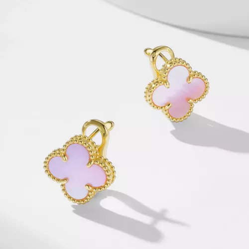 Replica Van Cleef & Arpels Earrings For Women #1313120 $60.00 USD for Wholesale