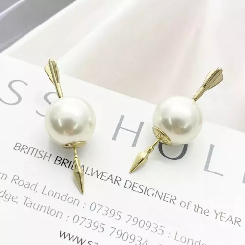 Replica Christian Dior Earrings For Women #1313145 $29.00 USD for Wholesale