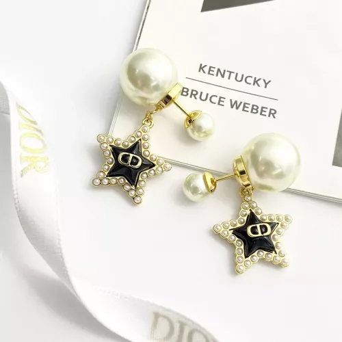 Replica Christian Dior Earrings For Women #1313147 $36.00 USD for Wholesale