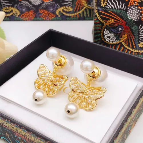 Replica Christian Dior Earrings For Women #1313177 $29.00 USD for Wholesale