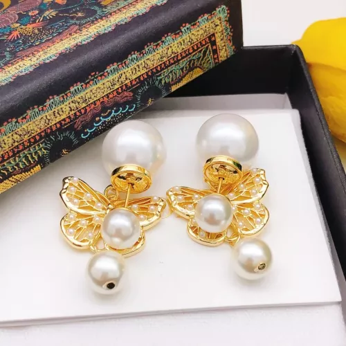 Replica Christian Dior Earrings For Women #1313177 $29.00 USD for Wholesale
