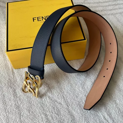 Replica Fendi AAA Quality Belts In 4.0cm For Men #1313413 $68.00 USD for Wholesale