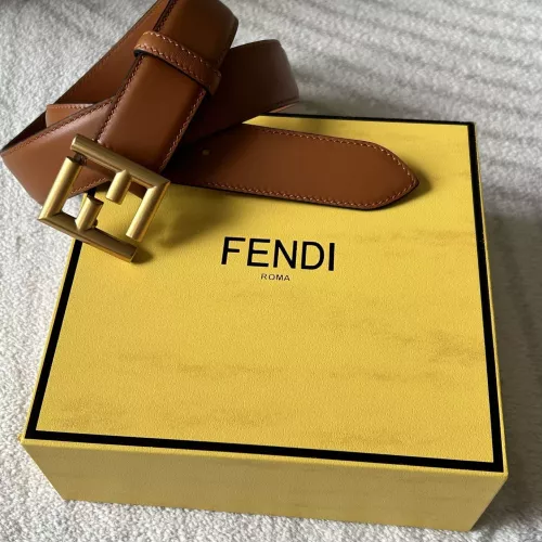 Replica Fendi AAA Quality Belts In 3.5cm For Unisex #1313462 $64.00 USD for Wholesale