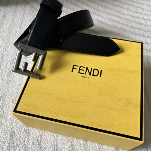Replica Fendi AAA Quality Belts In 3.5cm For Unisex #1313463 $64.00 USD for Wholesale