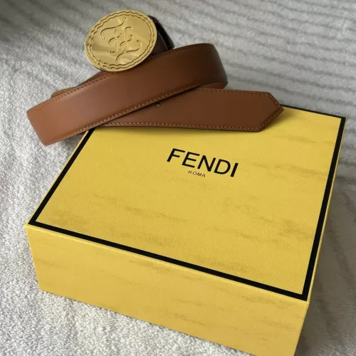 Replica Fendi AAA Quality Belts In 3.5cm For Unisex #1313468 $64.00 USD for Wholesale