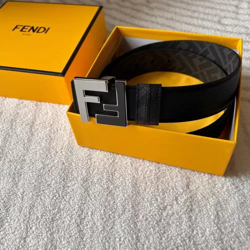 Replica Fendi AAA Quality Belts In 4.0cm For Men #1313549 $64.00 USD for Wholesale