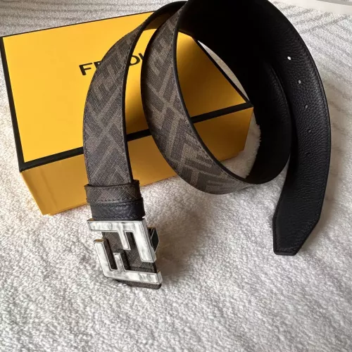 Replica Fendi AAA Quality Belts In 4.0cm For Men #1313550 $64.00 USD for Wholesale