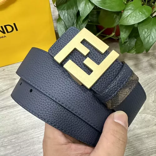 Replica Fendi AAA Quality Belts In 4.0cm For Men #1313601 $56.00 USD for Wholesale