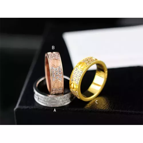 Replica Cartier Rings For Unisex #1313757 $29.00 USD for Wholesale