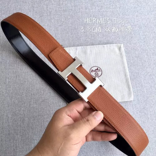 Replica Hermes AAA Quality Belts In 3.8cm For Men #1313893 $48.00 USD for Wholesale