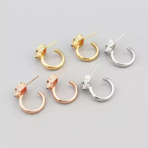Replica Cartier Earrings For Women #1314202 $42.00 USD for Wholesale