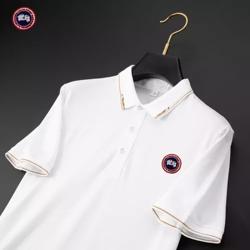 Replica Canada Goose T-Shirts Short Sleeved For Men #1314367 $34.00 USD for Wholesale