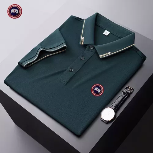 Replica Canada Goose T-Shirts Short Sleeved For Men #1314368 $34.00 USD for Wholesale