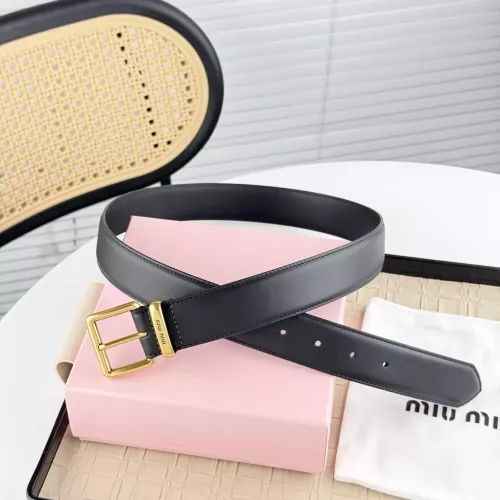 Replica MIU MIU AAA Quality Belts In 3.5cm For Women #1314429 $60.00 USD for Wholesale