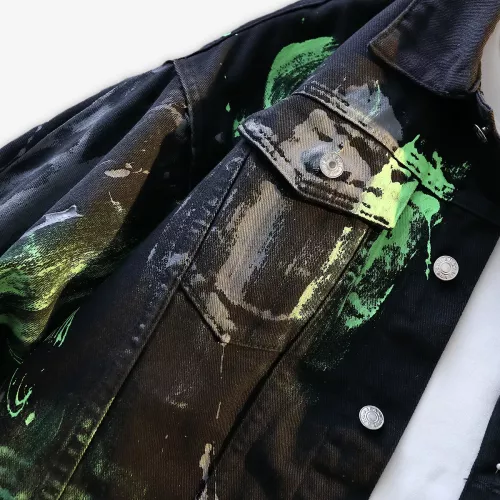 Replica Amiri Jackets Long Sleeved For Men #1314581 $60.00 USD for Wholesale