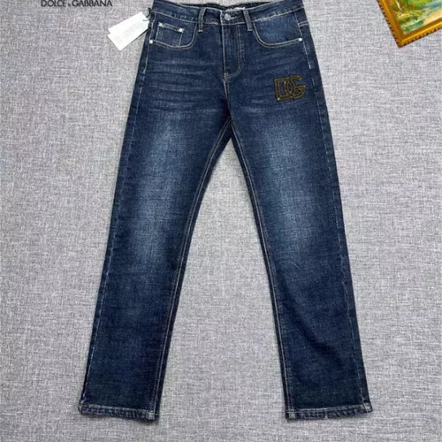 Replica Dolce & Gabbana D&G Jeans For Men #1314648 $48.00 USD for Wholesale