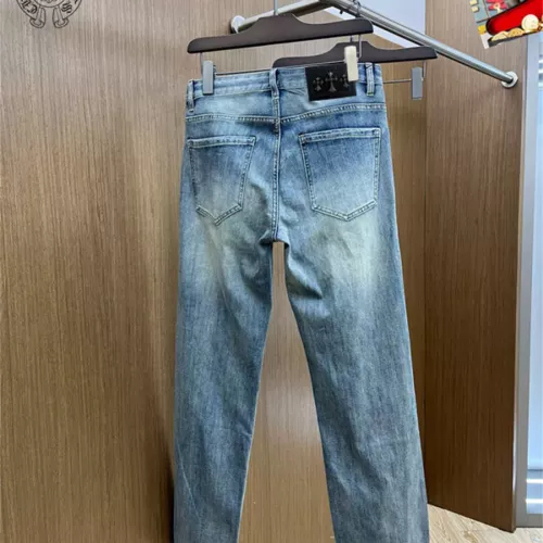 Replica Chrome Hearts Jeans For Men #1314662 $48.00 USD for Wholesale