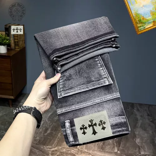 Replica Chrome Hearts Jeans For Men #1314700 $40.00 USD for Wholesale