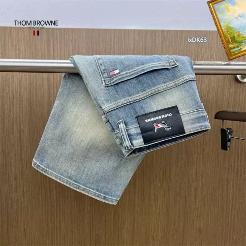 Replica Thom Browne TB Jeans For Men #1314773 $40.00 USD for Wholesale