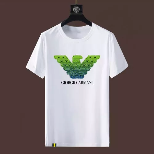 Armani T-Shirts Short Sleeved For Men #1314814